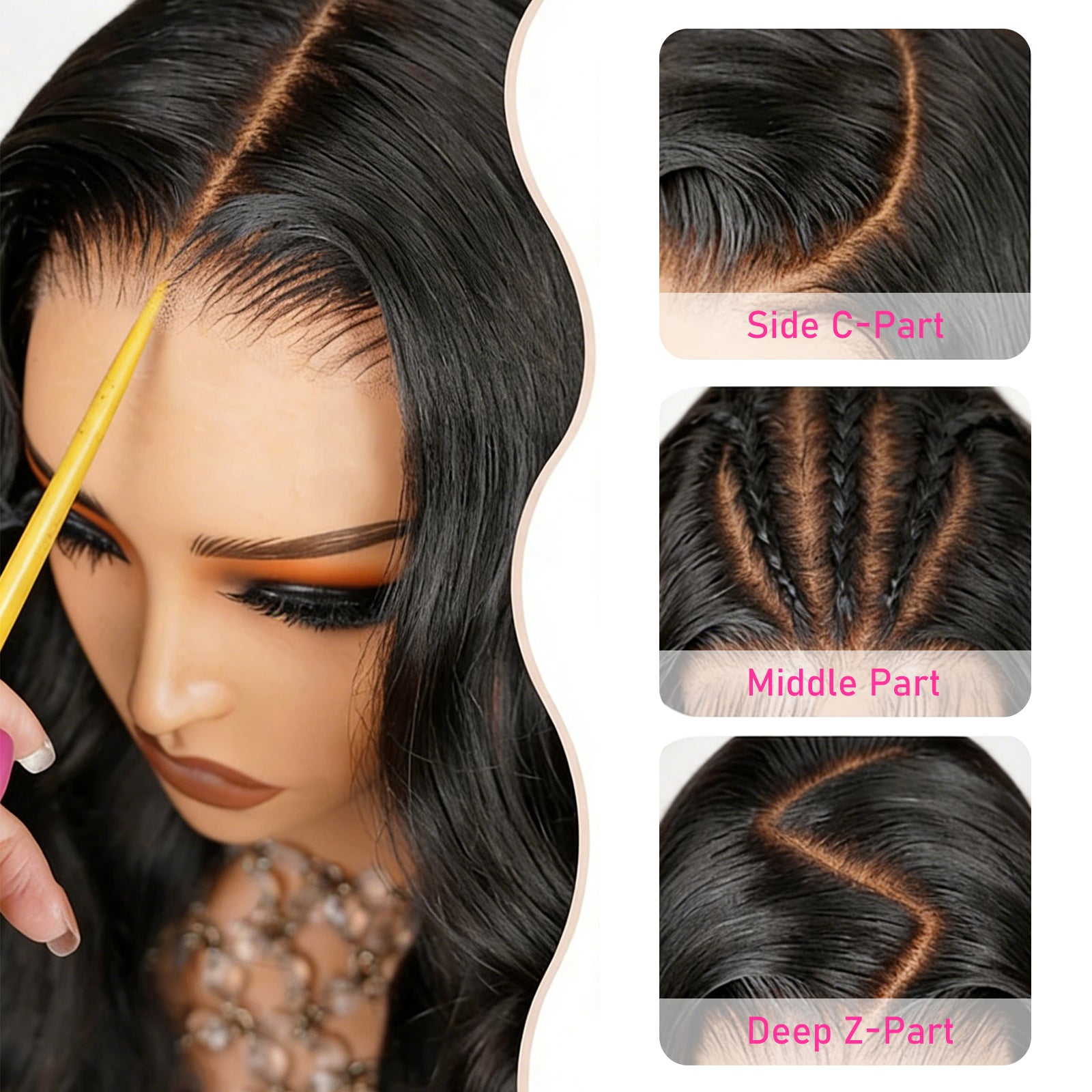 13x4 Ear To Ear Pre-Everything Lace Front Straight Wig