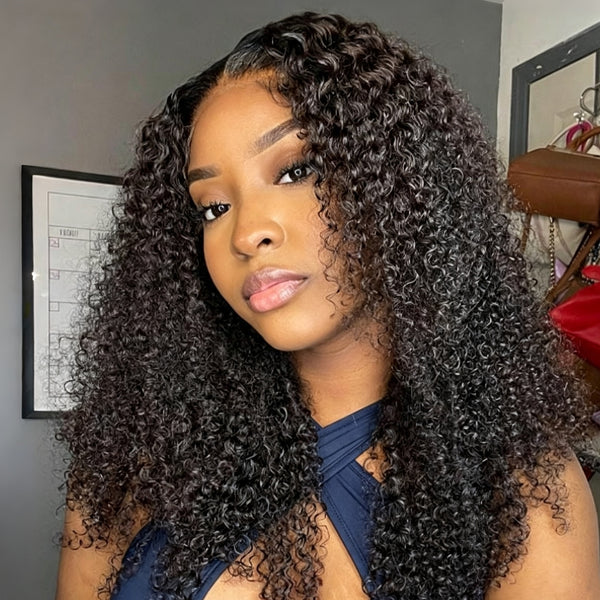 Vallbest Water Wave Half Wig Invisible Hairline Beginner Friendly
