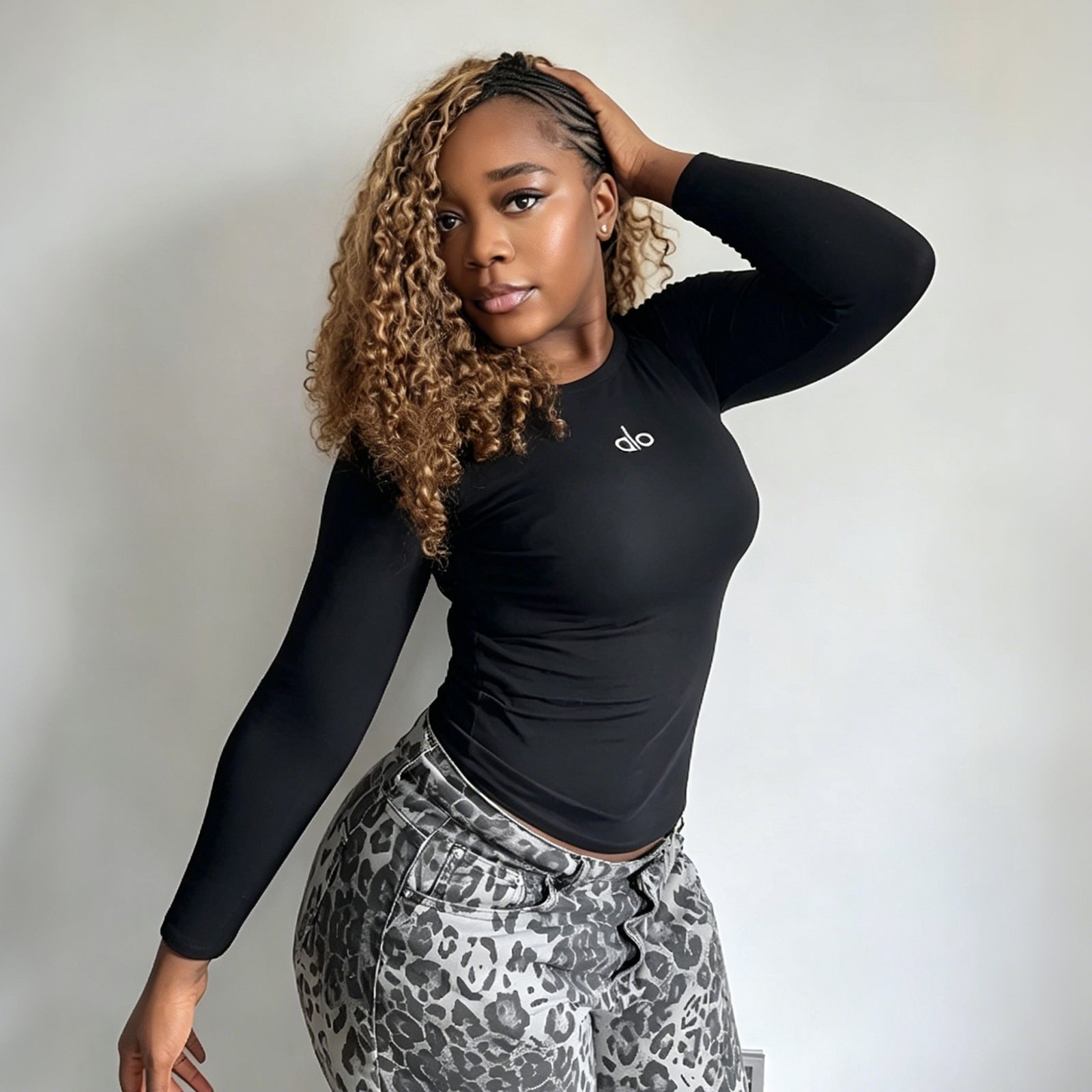 VALLBEST Honey Blonde Highlight (#4/27) Burmese Curly Crochet Human Hair