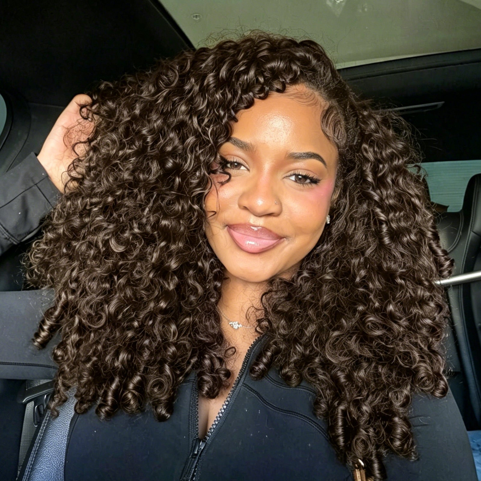 VALLBEST #4 Burmese Curly Crochet Human Hair Extensions for Boho Braids