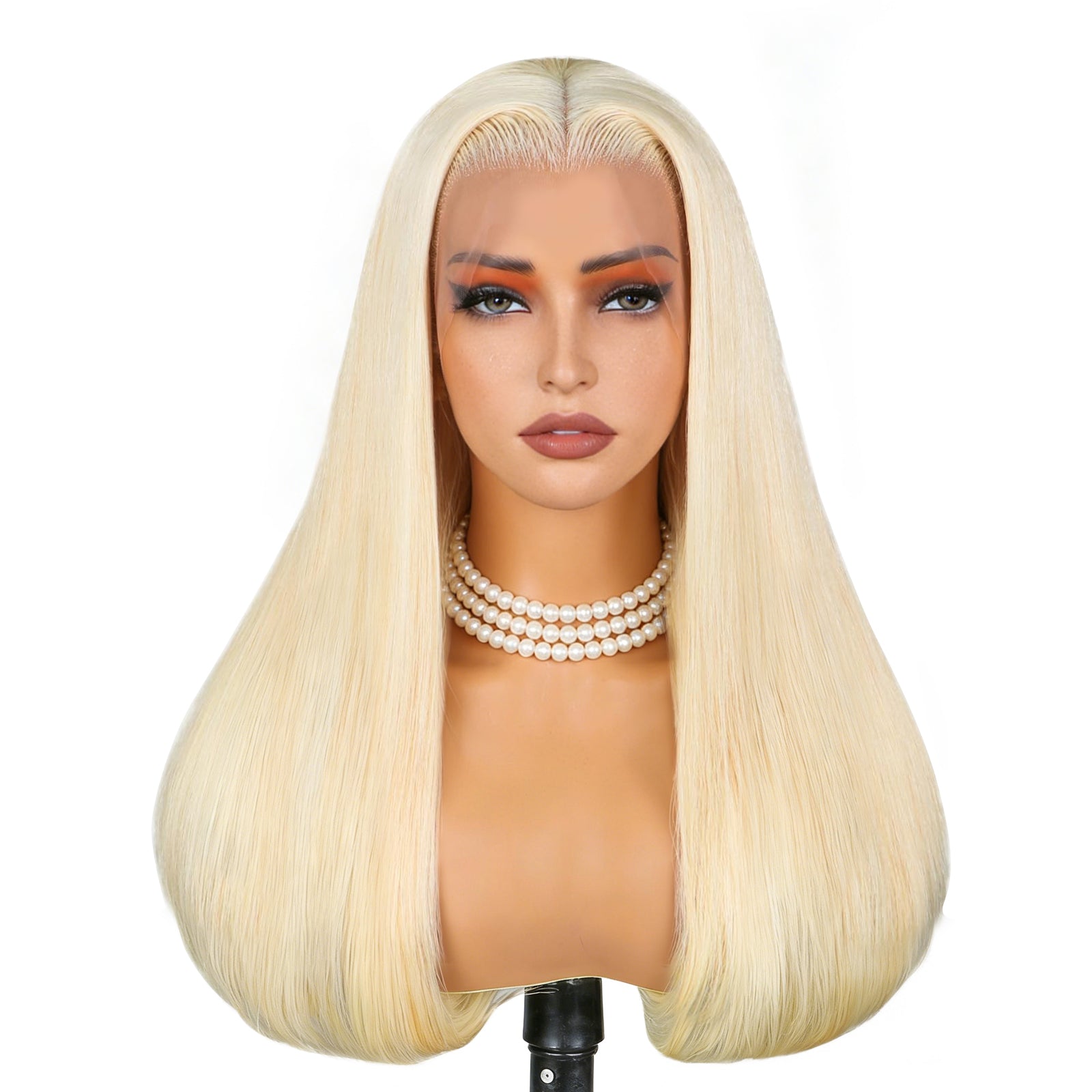 613 Blonde Straight Lace Front Wigs 13*4 Frontal Brazilian Vallbest Human Hair