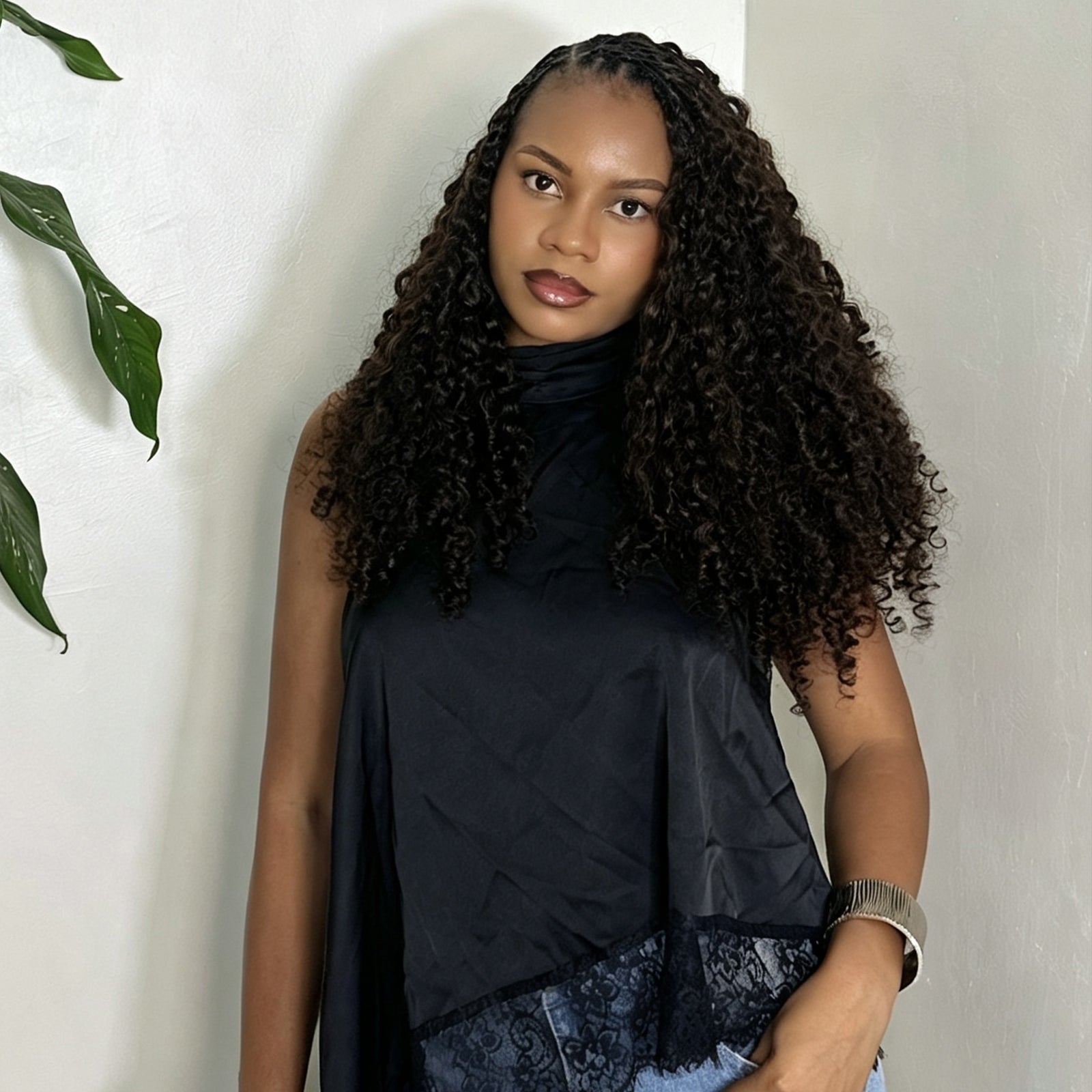 Vallbest Natural Black Burmese Curly Remy Human Hair Crochet – Knotless Spiral Curl