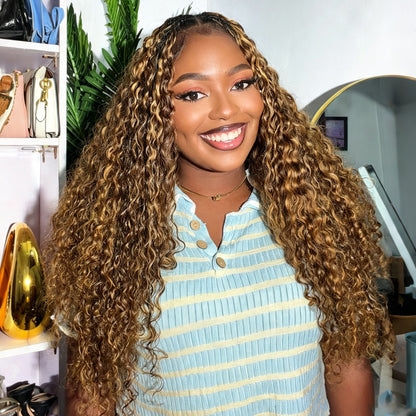 VALLBEST Burmese Curly Crochet Human Hair for Boho Braids
