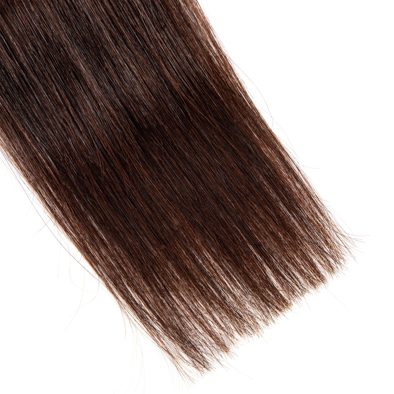 Vallbest #4 Brown Straight Hair 3 Bundles 100% Virgin Human Hair Extensions