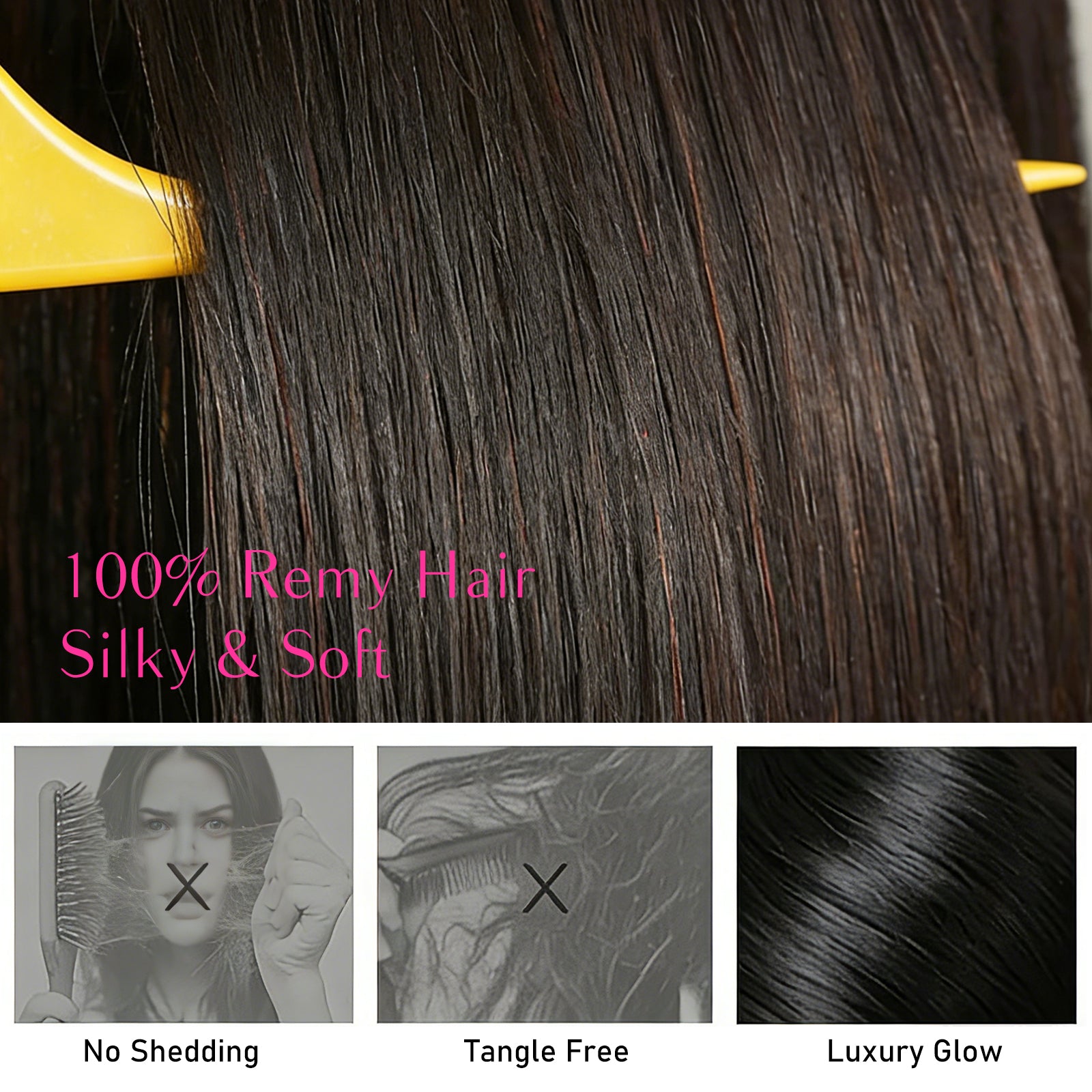 13x4 Ear To Ear Pre-Everything Lace Front Straight Wig