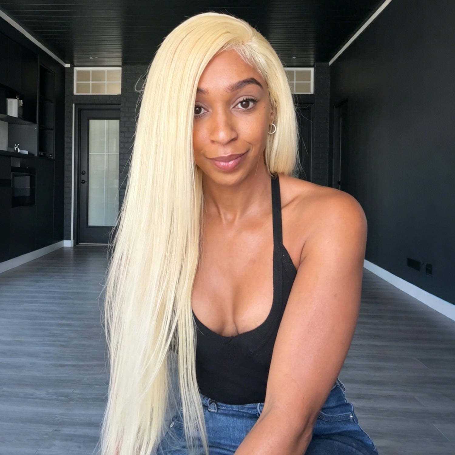 613 Blonde Straight Lace Front Wigs 13*4 Frontal Brazilian Vallbest Human Hair
