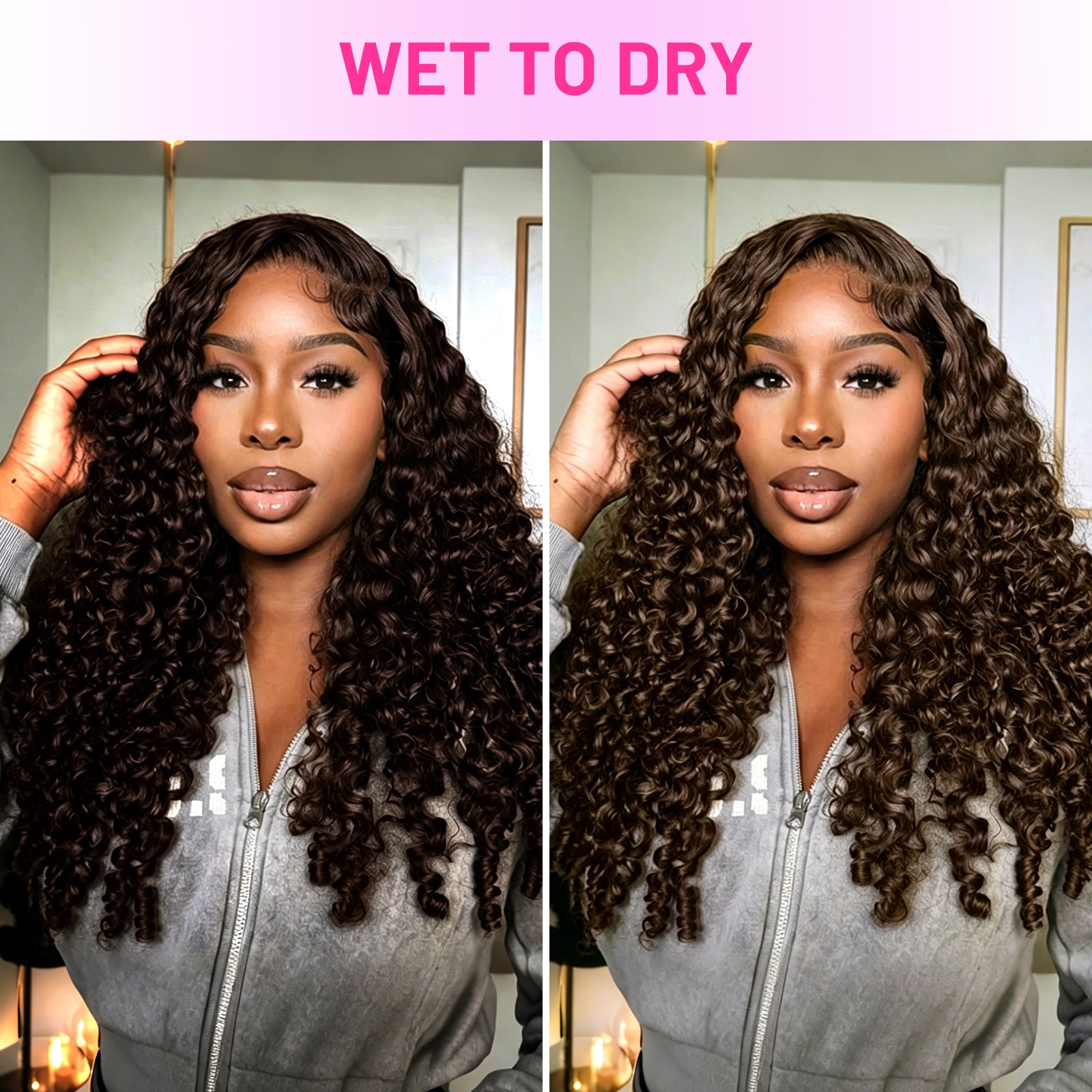 VALLBEST #4 Burmese Curly Crochet Human Hair Extensions for Boho Braids