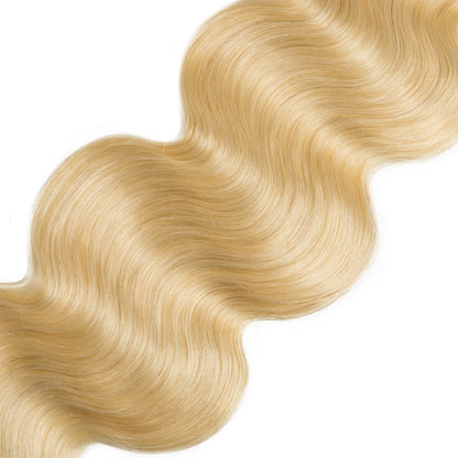 New In #613 Blonde Body Wave Crochet Human Hair for Boho Braids