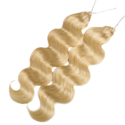 New In #613 Blonde Body Wave Crochet Human Hair for Boho Braids