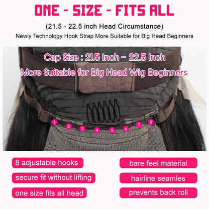 Silky Bob Ear-to-Ear Glueless 13x6 Frontal HD Lace Short Bob Wig