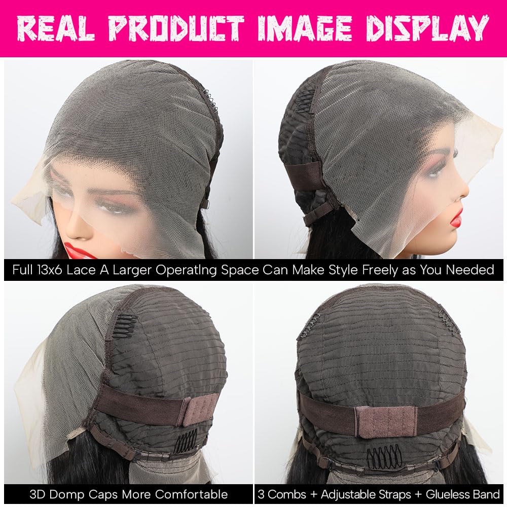 Silky Bob Ear-to-Ear Glueless 13x6 Frontal HD Lace Short Bob Wig