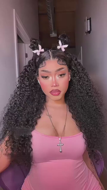 13x4 Water Wave Lace Front Wigs Human Hair